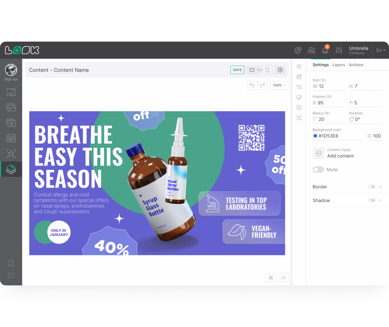 Content Creator Dashboard screenshot